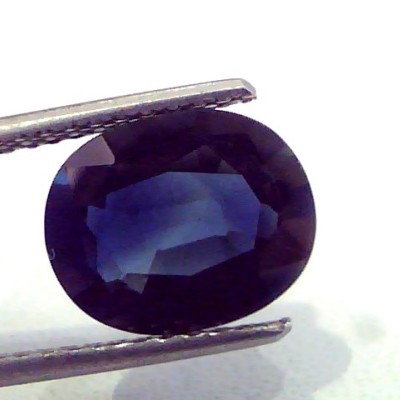 4.38 Ct Unheated Untreated Natural Madagaskar Royal Deep Blue Sapphire