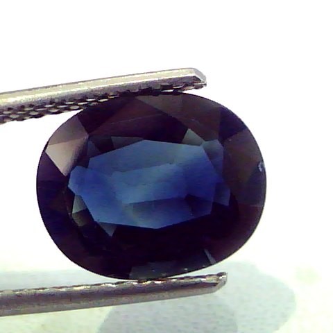 4.38 Ct Unheated Untreated Natural Madagaskar Royal Deep Blue Sapphire