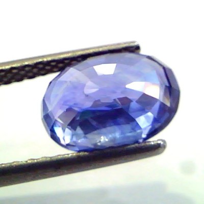 4.39 Ct Unheated Jammu/Kashmir Origin Blue Sapphire *IGI Certified*