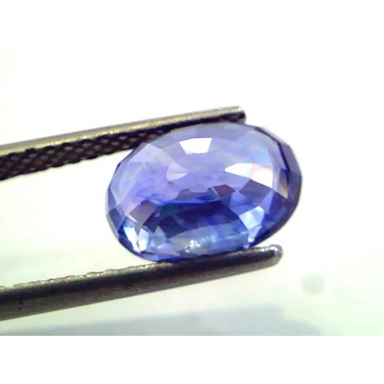 4.39 Ct Unheated Jammu/Kashmir Origin Blue Sapphire *IGI Certified*