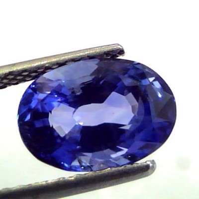 4.39 Ct Unheated Jammu/Kashmir Origin Blue Sapphire *IGI Certified*