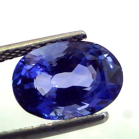 4.39 Ct Unheated Jammu/Kashmir Origin Blue Sapphire *IGI Certified*
