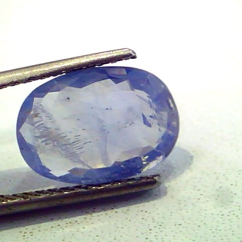 4.43 Ct Unheated Untreated Natural Ceylon Blue Sapphire,Neelam