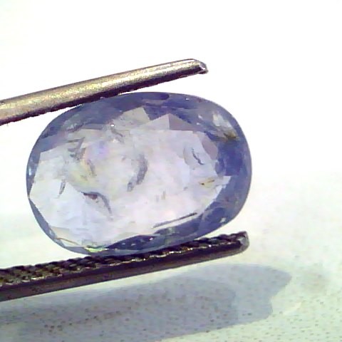 4.71 Ct Unheated Untreated Natural Ceylon Blue Sapphire,Neelam