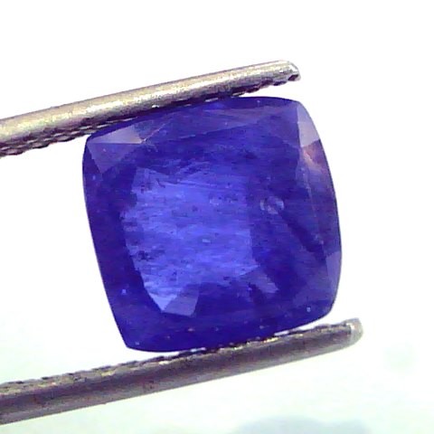 4.85 Ct Untreated Natural Deep Blue Ceylon Sapphire Gemstone
