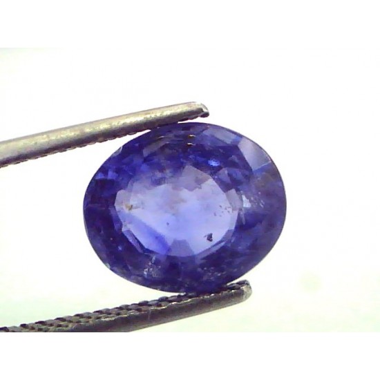 4.88 Ct Untreated Natural Ceylon Blue Sapphire Neelam Gemstone