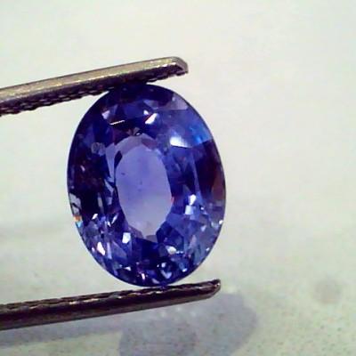5.06 Ct IGI Certified Unheated Untreated Natural Ceylon Blue Sapphire