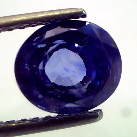 5.06 Ct Untreated Natural Ceylon Blue Sapphire/Neelam AAA Colour