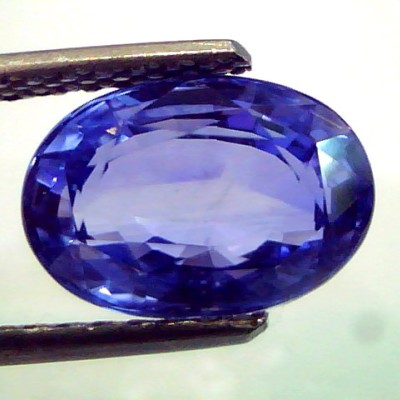 5.06 Ct Untreated IGI Certiied Natural Ceylon Blue Sapphire AAA