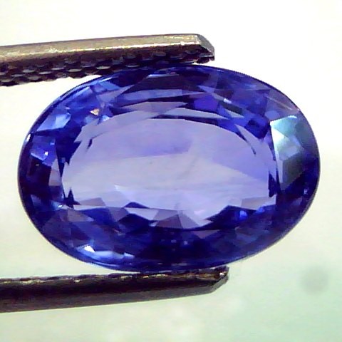 5.06 Ct Untreated IGI Certiied Natural Ceylon Blue Sapphire AAA