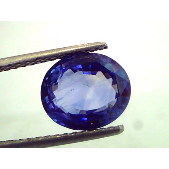 5.11 Ct Untreated Top Colour Natural Ceylon Blue Sapphire AAA