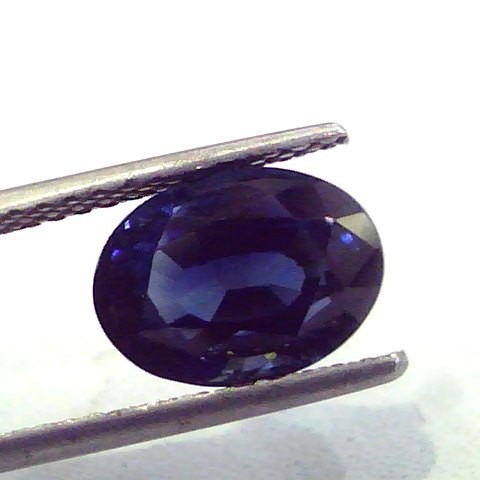 5.11 Ct Unheated Untreated Natural Deep Royal Blue Sapphire RARE