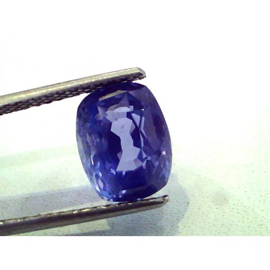5.24 Ct Certified Unheated Untreated Natural Ceylon Blue Sapphire AA