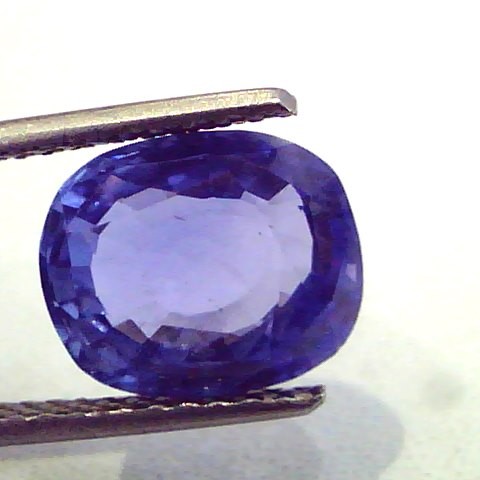 5.20 Ct Unheated Untreated Natural Ceylon Srilankan Blue Sapphire