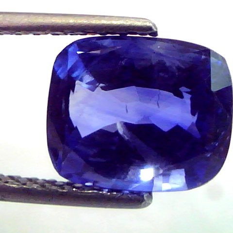 5.22 Ct Top Colour IGI Certified Natural Ceylon Blue Sapphire AA