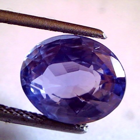 5.40 Ct Unheated Untreated Natural Ceylon Blue Sapphire Neelam