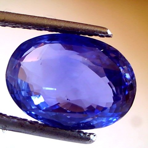 5.51 Ct GII Certified Unheated Untreated Natural Ceylon Blue sapphire