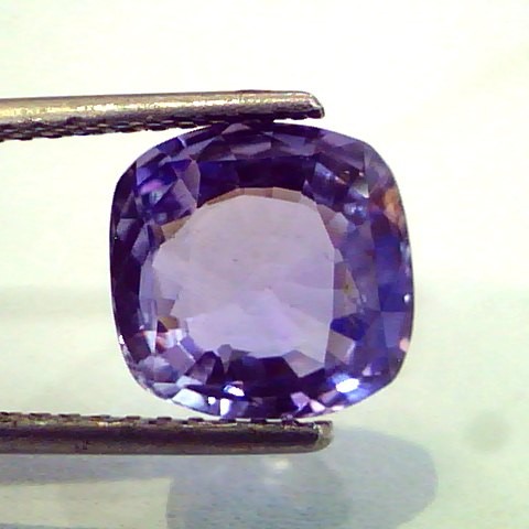 5.75 Ct IGI Cerified Unheated Untreated Natural Burma Blue Sapphire