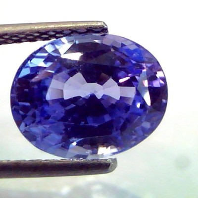 5.85 Ct IGI Certified Untreated Natural Ceylon Blue Sapphire AAA
