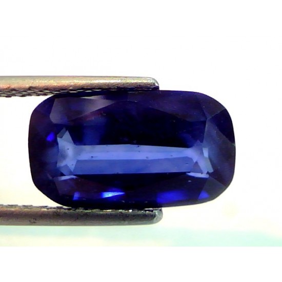 5.88 Ct Untreated Natural Ceylon Blue Sapphire Neelam Gemstone++