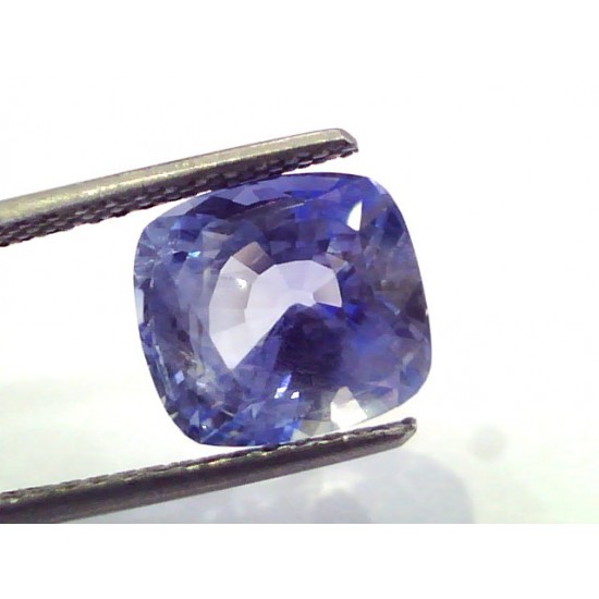 5.93 Ct IGI Certified Unheated Untreated Natural Burma Blue Sapphire