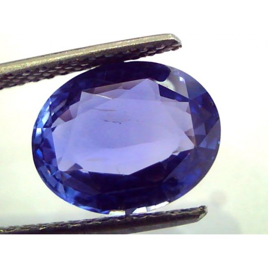 6.01 Ct Certified Unheated Untreated Natural Ceylon Blue Sapphire