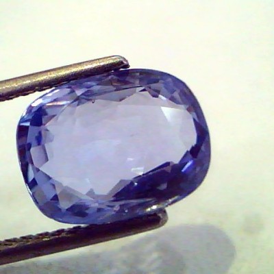 6.13 Ct IGI Certified Unheated Untreated Natural Ceylon Blue Sapphire