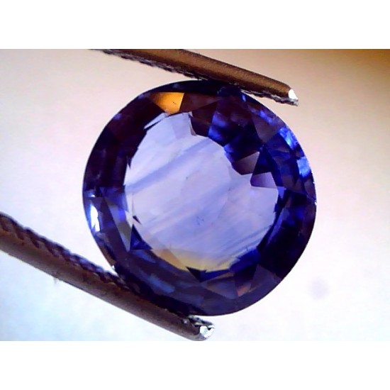 6.51 Ct Untreated Natural Ceylon Blue sapphire Premium Colour A+