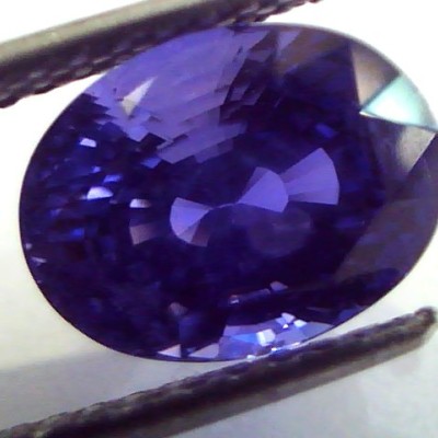 6.54 Ct Royal Blue Unheated Untreated Natural Ceylon Blue Sapphire AA