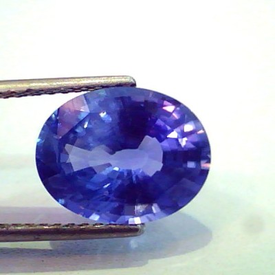 7.06 Ct Unheated Natural Burma Blue Sapphire AAA IGI Certified *Rare*