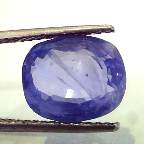 7.34 Ct Unheated Untreated Natural Ceylon Blue Sapphire/Neelam