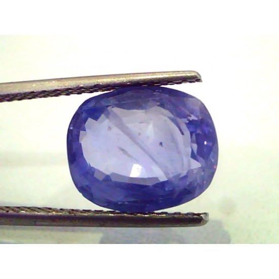 7.34 Ct Unheated Untreated Natural Ceylon Blue Sapphire/Neelam