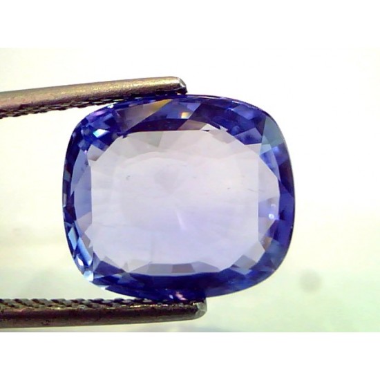 7.38 Ct Unheated Untreated Natural Ceylon Blue Sapphire AAAAA