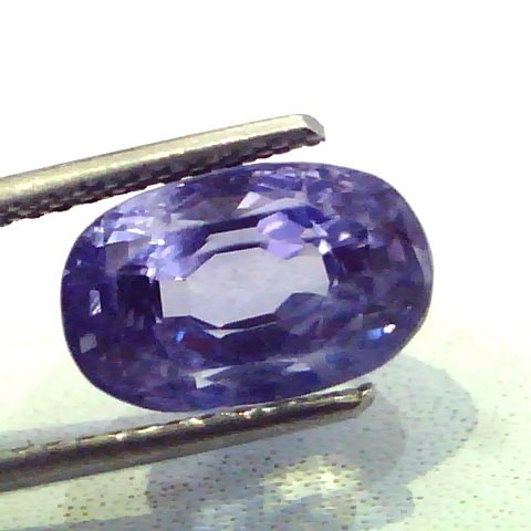 7.21 Ct IGI Certified Unheated Untreated Natural Ceylon Blue Sapphire