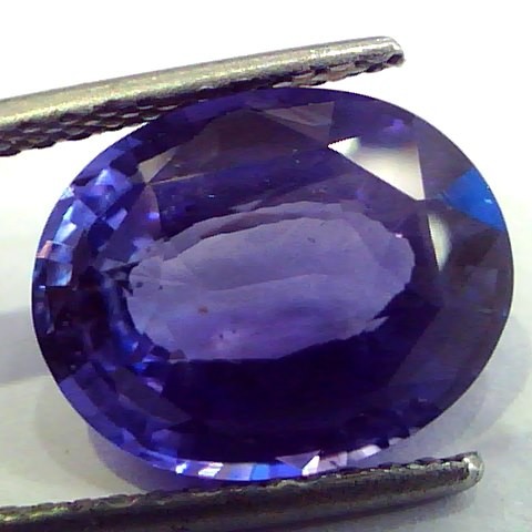 7.85 Ct Certified Unheated Untreated Natural Ceylon Blue Sapphire