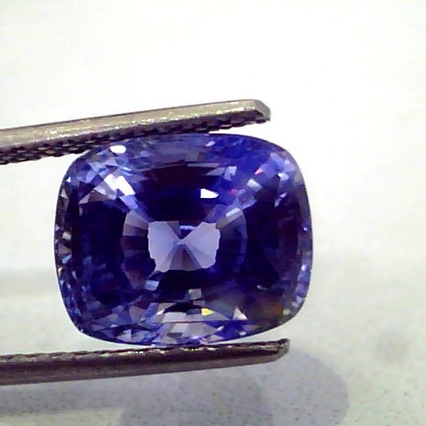 8.11 Ct IGI Certified Untreated Natural Ceylon Blue Sapphire AAA