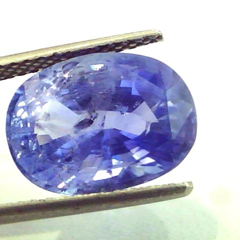 9.07 Ct Untreated Natural Deep Blue Ceylon Sapphire Gemstone