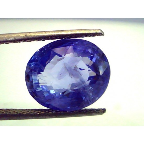 9.83 Ct Untreated Natural Ceylon Blue Sapphire Neelam Gemstone