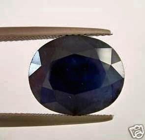 dark blue precious stone