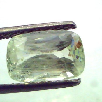 3.13 Carat Unheated Untreated Natural Srilankan Green Sapphire