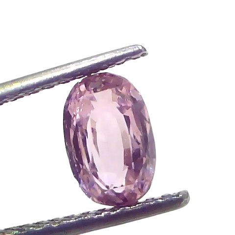 2.31 Ct Certified Unheated Untreated Natural Ceylon Pink Sapphire Gems 2.31 Ct Certified Unheated Untreated Natural Ceylon Pink Sapphire Gems