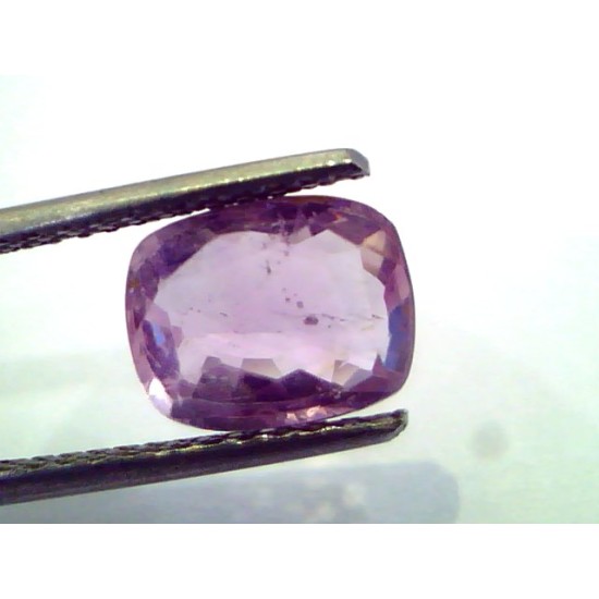 3.26 Ct Unheated Untreated Natural Ceylon Light Pink Sapphire