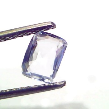 1.03 Ct Certified Unheated Untreated Natural Ceylon White Sapphire