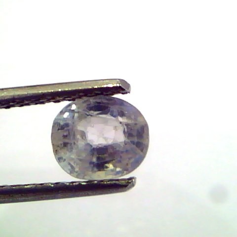 1.16 Ct Unheated Untreated Natural White Sapphire Gemstone