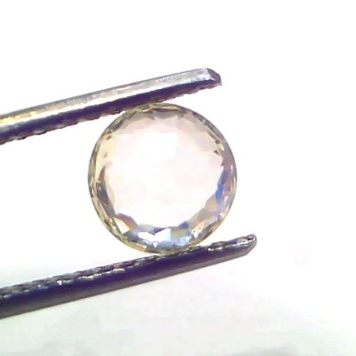 1.94 Ct Certified Unheated Untreated Natural Ceylon White Sapphire