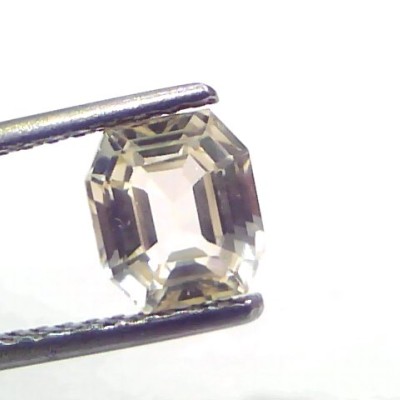 1.93 Ct Certified Unheated Untreated Natural Ceylon White Sapphire