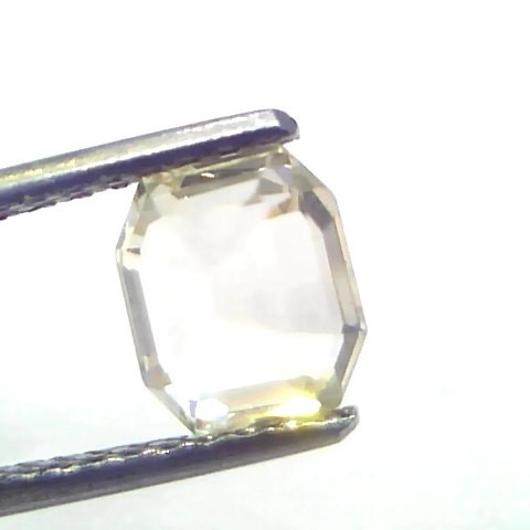 1.93 Ct Certified Unheated Untreated Natural Ceylon White Sapphire
