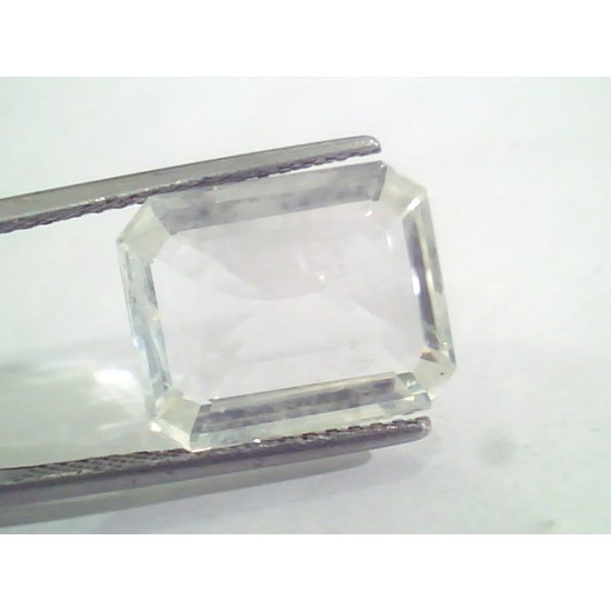 Huge 10.11 Ct Unheated Untreated Natural Ceylon White Sapphire