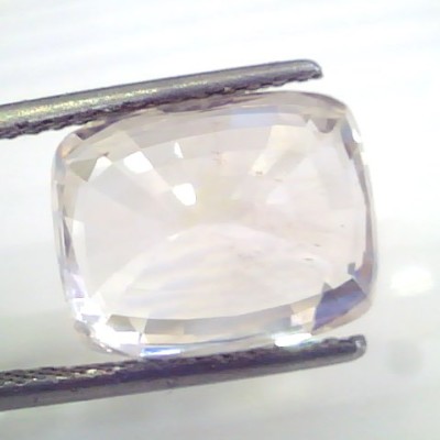 Huge 11.95 Ct Unheated Untreated Natural Ceylon White Sapphire