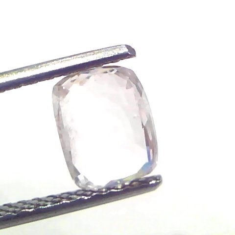 2.08 Ct Certified Unheated Untreated Natural Ceylon White Sapphire